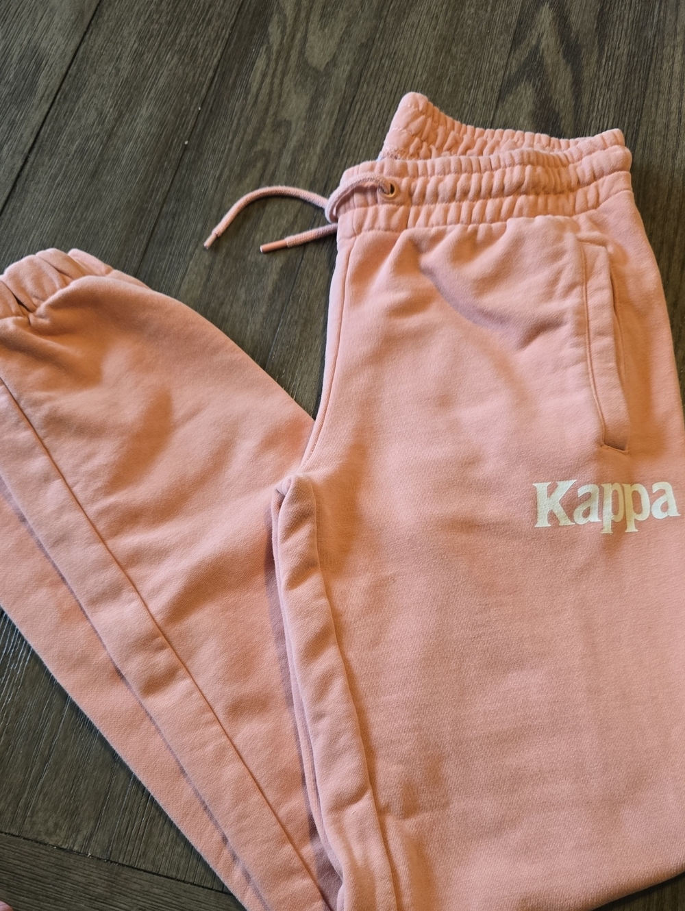 Kappa Vintage Jogger Sweatpants with Logo